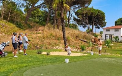 Erster Golf-Workshop auf unserer neuen Golf Practice Area